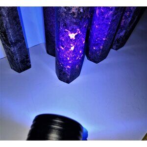 Rare Find! Natural Large Yooperlite Wand Tower Glows in the Dark with UV Light